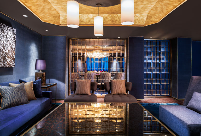 奢華現(xiàn)代的五星級酒店室內(nèi)空間裝修