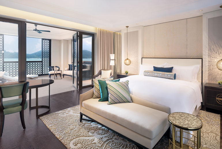 五星級標準酒店客房空間布局設(shè)計實景圖