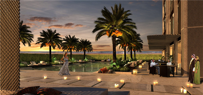 酒店室外自然風光