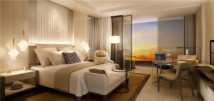 國際知名品牌四季酒店客房空間