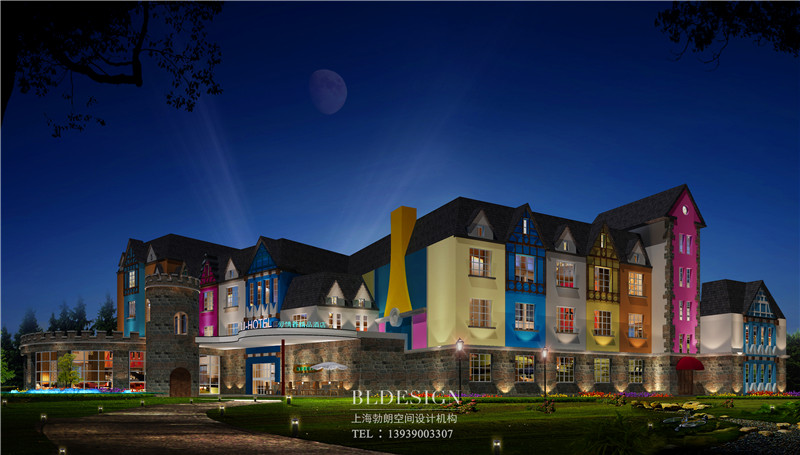 U Hotel精品主題酒店外觀設(shè)計