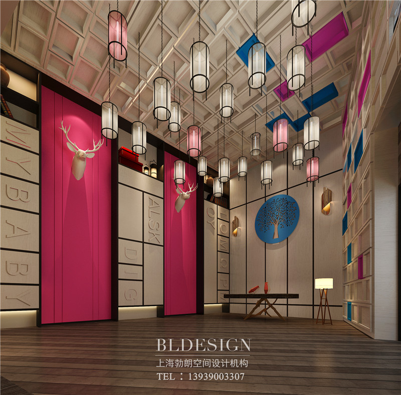 重慶U Hotel精品酒店大堂設(shè)計