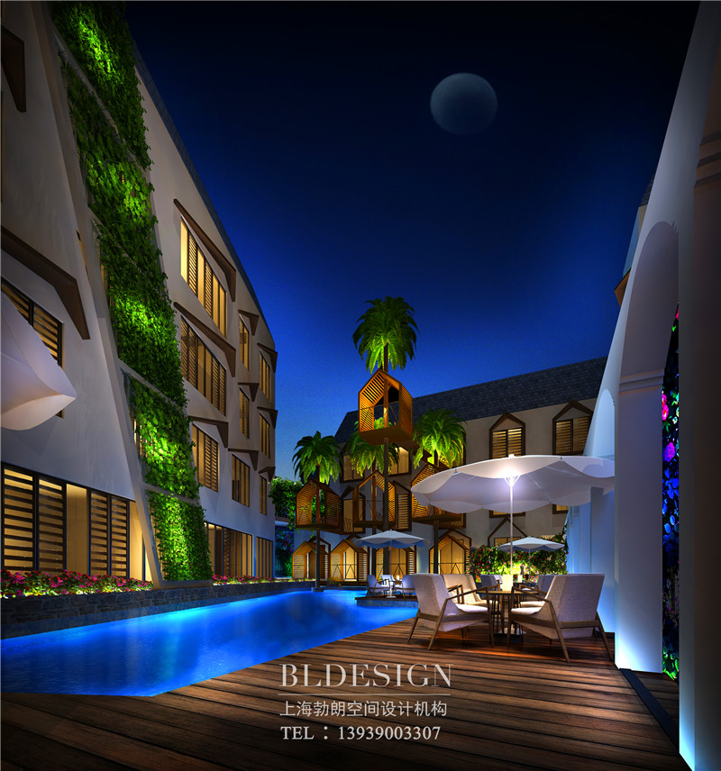 重慶U Hotel精品酒店中廳設(shè)計