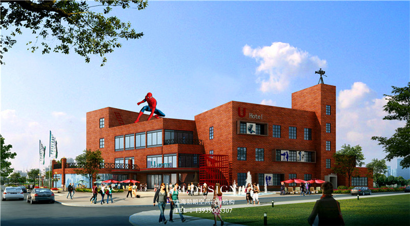電影主題精品酒店外觀設(shè)計