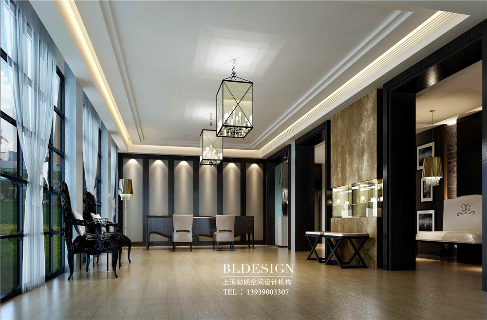 焦作蘭亭驛站精品酒店大廳設(shè)計