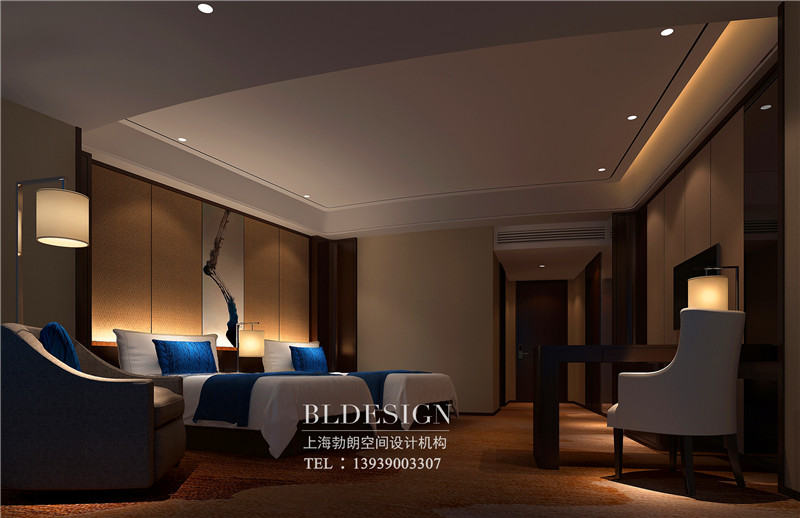 三門(mén)峽紫金宮酒店客房設(shè)計(jì)案例