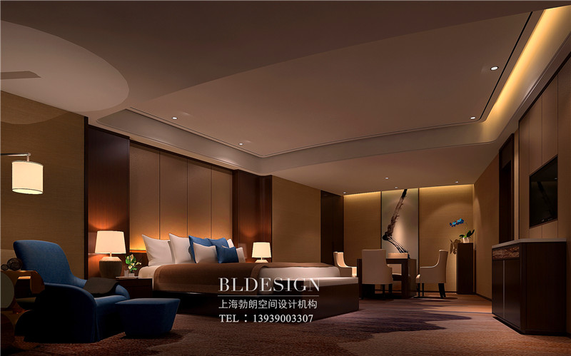 三門(mén)峽紫金宮酒店客房設(shè)計(jì)案例