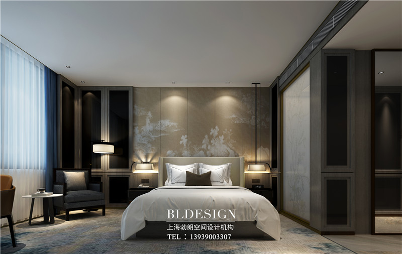 大河錦江四星級酒店客房改造設(shè)計效果圖