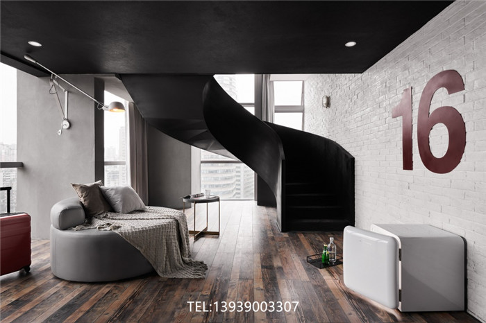 重慶幔山酒店  超酷的摩登工業(yè)風(fēng)精品酒店客房設(shè)計方案