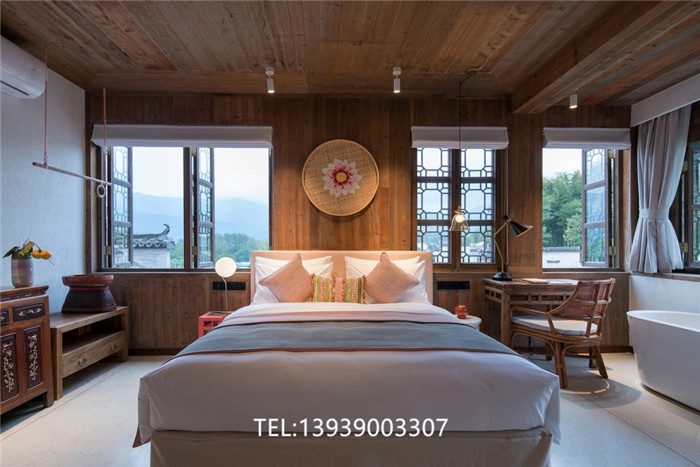 安徽宏村半山詩莉莉中式徽派酒店客房設(shè)計方案賞析 安徽宏村半山詩莉莉中式徽派酒店客房設(shè)計方案賞析