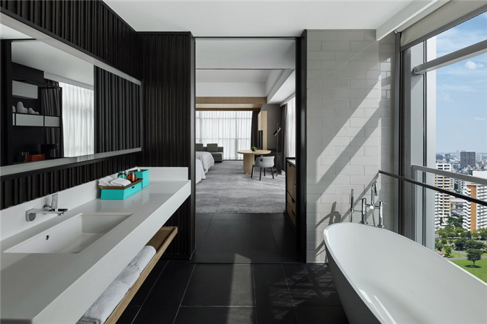 融合中法元素   中山保利艾美五星級商務酒店設計案例