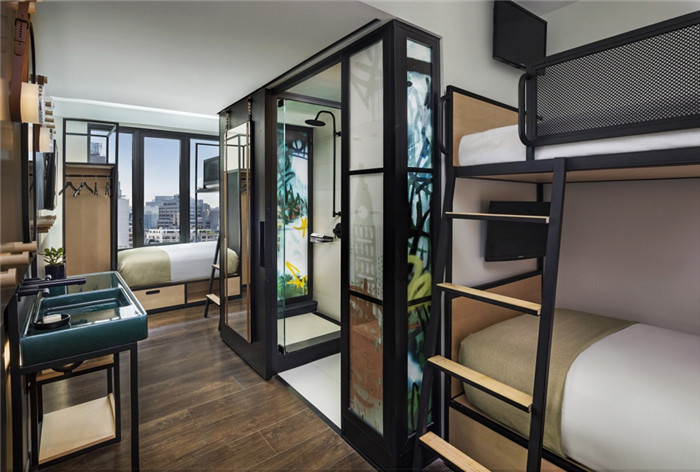 設(shè)計串聯(lián)歷史  小而美的輕工業(yè)風(fēng)精品酒店設(shè)計案例