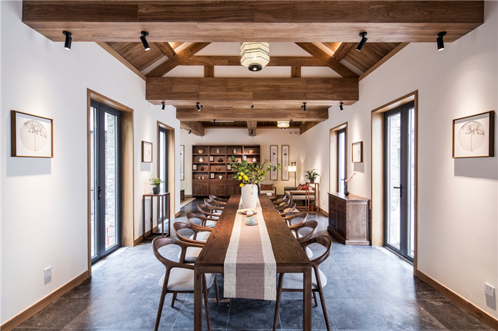 山東濟(jì)南百花洲古建筑落群改精品酒店餐廳設(shè)計(jì)方案 山東濟(jì)南百花洲古建筑落群改精品酒店餐廳設(shè)計(jì)方案