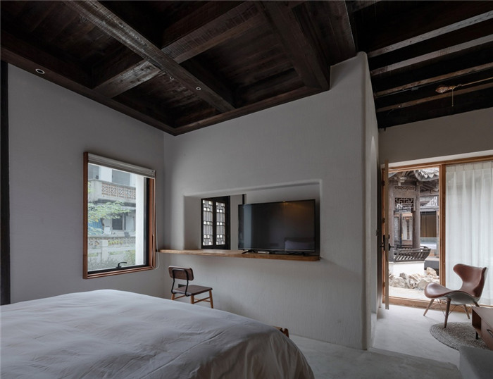 現代禪意民宿客房設計方案實景圖