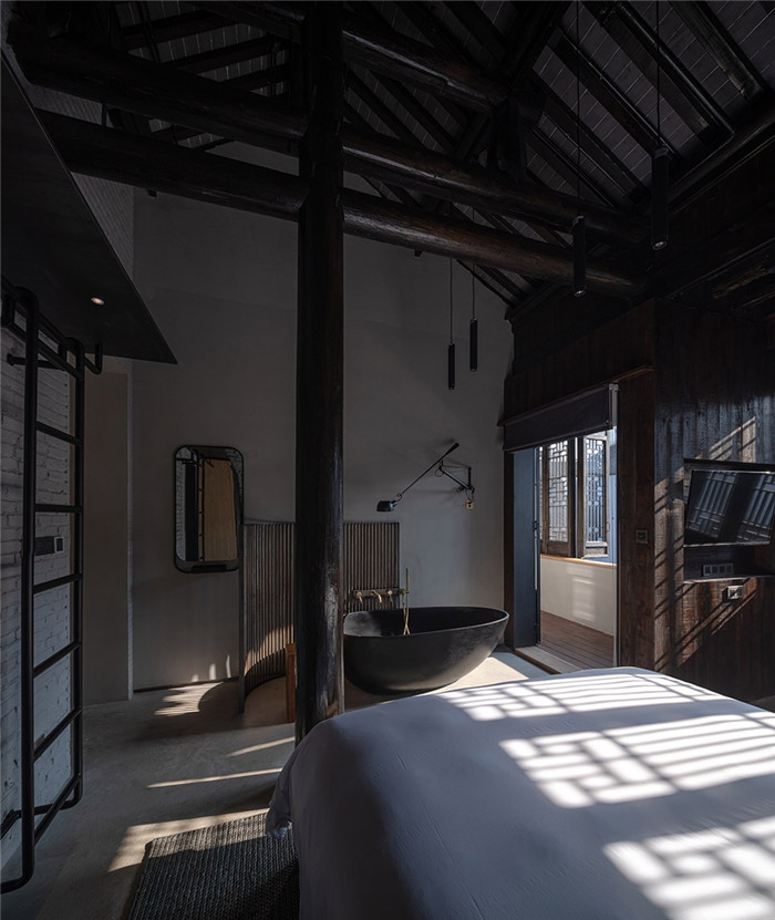 現代禪意民宿客房設計方案實景圖