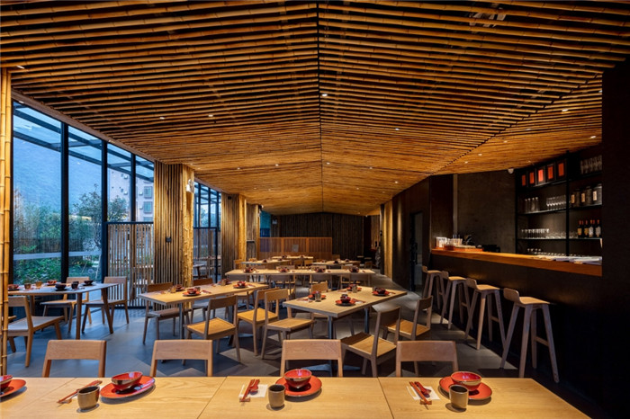 主打自然生態(tài)的廣東璞驛酒店餐廳設(shè)計(jì)方案賞析