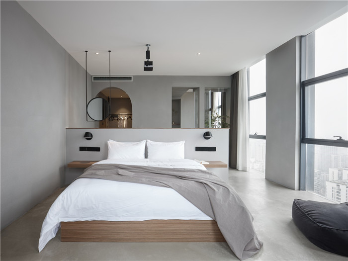 極其經(jīng)濟(jì)和自然環(huán)保的無際精品酒店客房設(shè)計方案