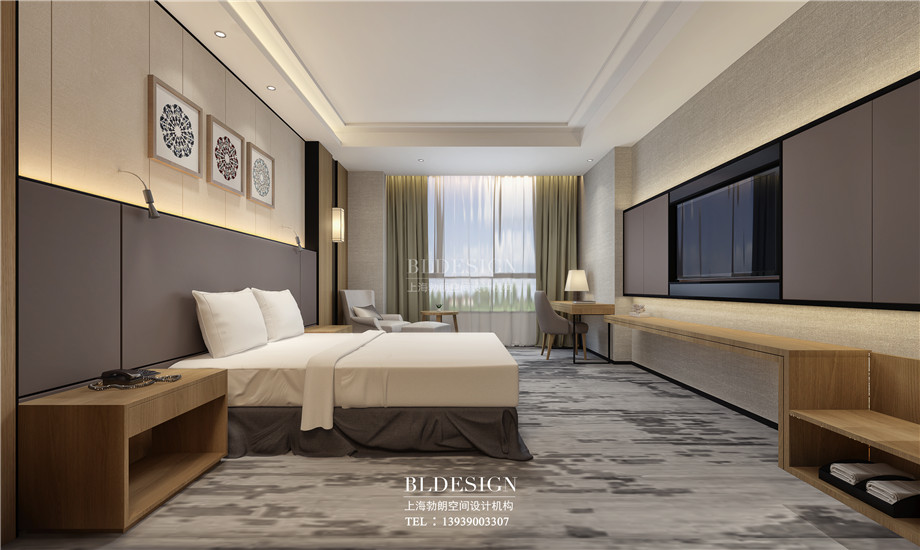 河南安陽曙光精品商務(wù)酒店客房裝修設(shè)計(jì)方案效果圖
