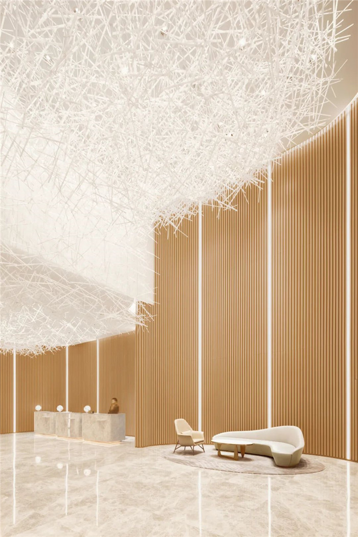 深圳云著精品商務(wù)酒店大堂設(shè)計  探索商旅酒店設(shè)計新方式