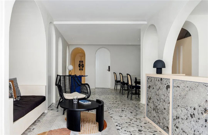 以希臘圣托里尼為主題的蜜悅度假酒店大堂設(shè)計(jì)方案 以希臘圣托里尼為主題的蜜悅度假酒店大堂設(shè)計(jì)方案