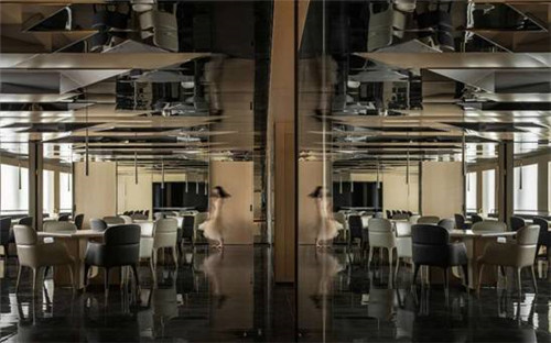 重慶最新精品商務酒店設計推薦：半云半月酒店餐廳設計