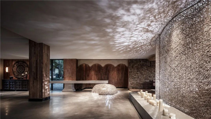 云南景洪森氧villa東南亞風(fēng)度假酒店大堂設(shè)計(jì)方案