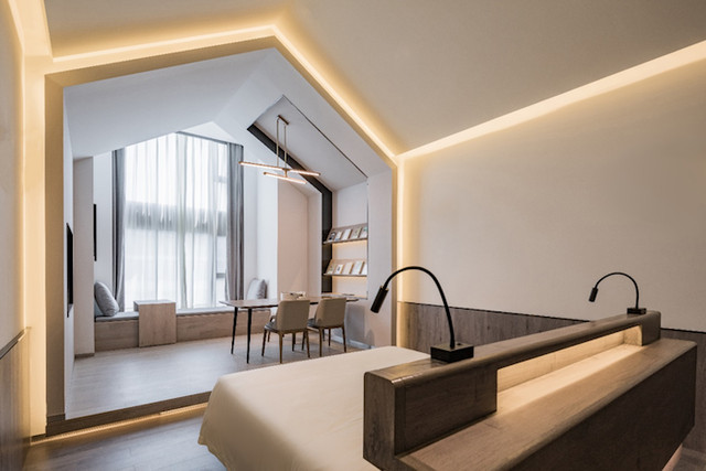 亞朵首家新知社區(qū)中心酒店——愛琴海亞朵S酒店客房設計