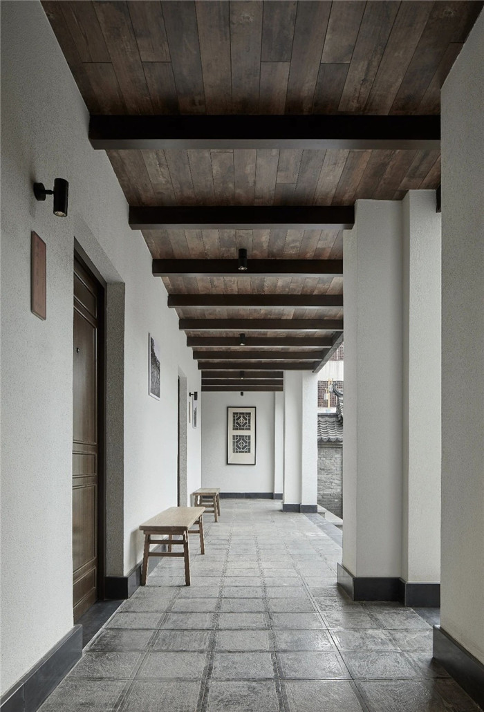 中式民宿設計 河南禹州鈞瓷文化主題民宿走廊設計方案 中式民宿設計 河南禹州鈞瓷文化主題民宿走廊設計方案