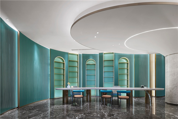 以山與海為主題的酒店大堂公區(qū)&餐廳改造設(shè)計方案