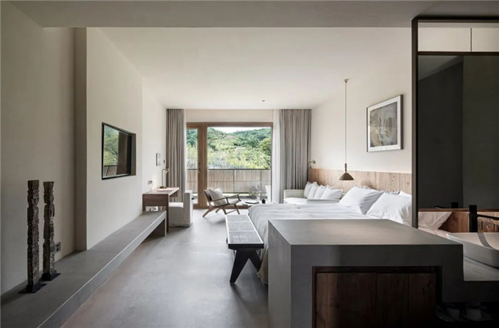 民宿大床房設(shè)計(jì)-回歸山野的純白極簡風(fēng)精品民宿裝修設(shè)計(jì)方案 民宿大床房設(shè)計(jì)-回歸山野的純白極簡風(fēng)精品民宿裝修設(shè)計(jì)方案