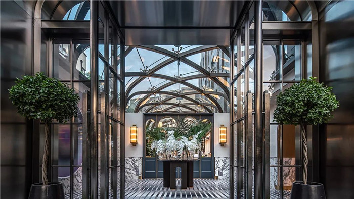 酒店大廳改造設(shè)計(jì)-Art Deco復(fù)古懷舊風(fēng)音樂(lè)主題精品酒店設(shè)計(jì)案例