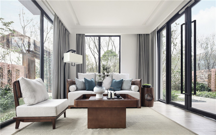 酒店客房接待區(qū)設計-以當地人文為主題的九華山禪居度假酒店設計方案 酒店客房接待區(qū)設計-以當地人文為主題的九華山禪居度假酒店設計方案