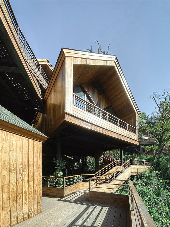 最新樹屋酒店設計  杭州開元森泊度假酒店樹屋設計
