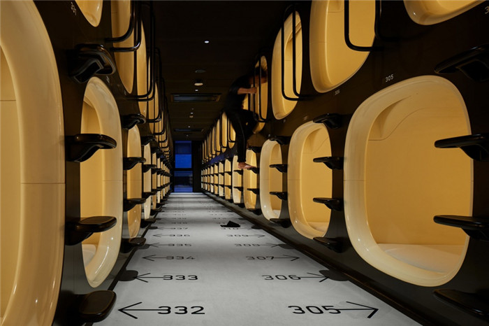 日本膠囊酒店設(shè)計(jì)