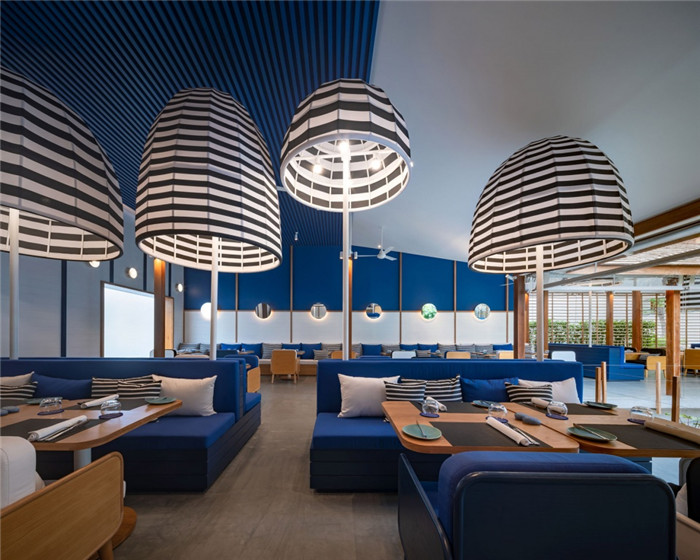 酒店餐廳設計-別具特色的泰國現(xiàn)代風庭院式度假酒店設計方案 酒店餐廳設計-別具特色的泰國現(xiàn)代風庭院式度假酒店設計方案