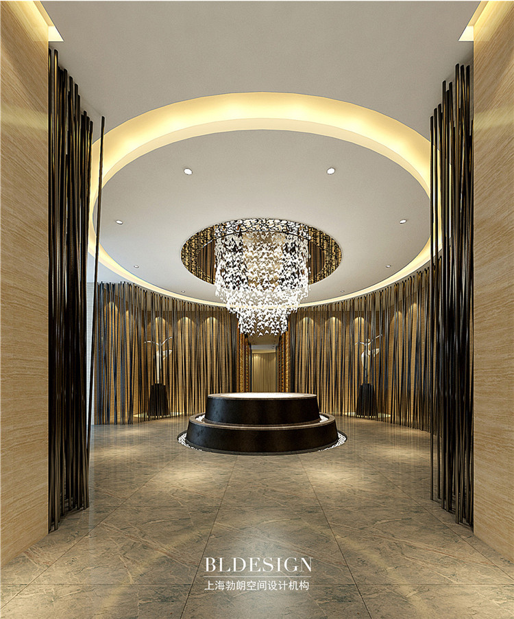 洗浴入口設(shè)計(jì)-水浴海天溫泉洗浴酒店設(shè)計(jì)效果圖