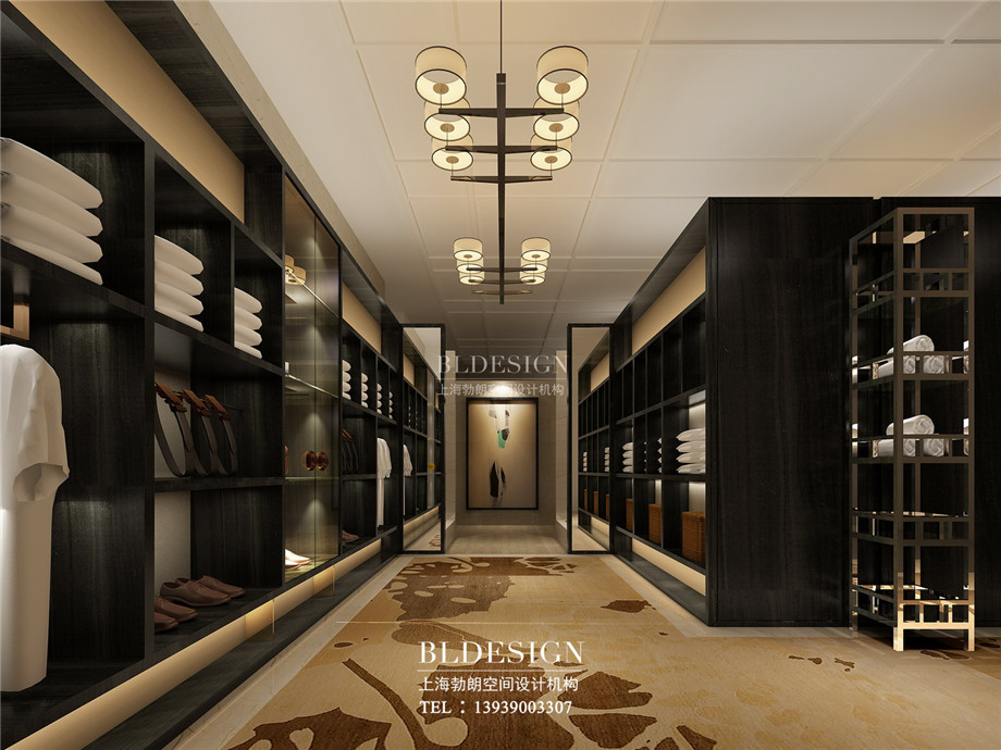 更衣室設(shè)計-信陽沁園春公館洗浴酒店設(shè)計效果圖