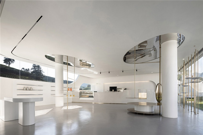 酒店接待大廳設(shè)計(jì)-極簡美學(xué) 陌領(lǐng)融郡精品民宿酒店設(shè)計(jì)案例 酒店接待大廳設(shè)計(jì)-極簡美學(xué) 陌領(lǐng)融郡精品民宿酒店設(shè)計(jì)案例