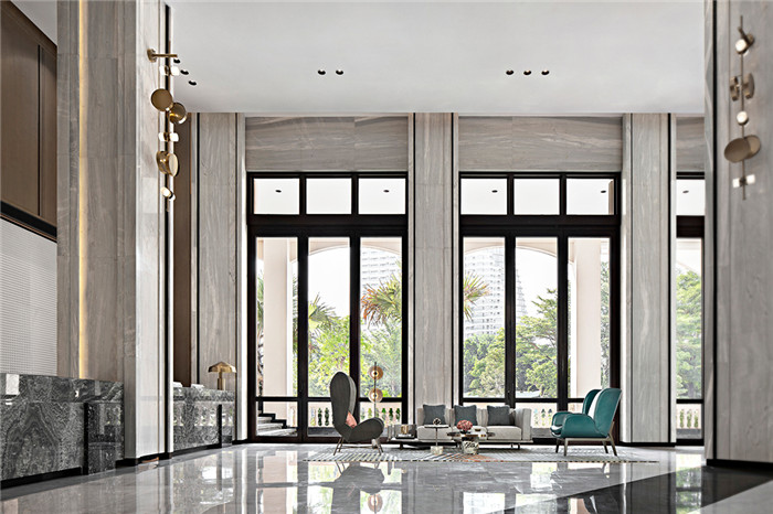 酒店大廳休閑區(qū)設(shè)計(jì)-三亞超有格調(diào)的度假酒店設(shè)計(jì)案例推薦