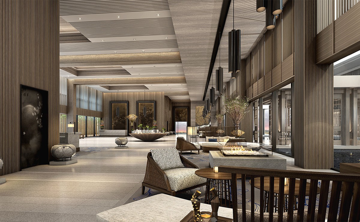 上海松江廣富林希爾頓酒店設(shè)計 上海松江廣富林希爾頓酒店設(shè)計