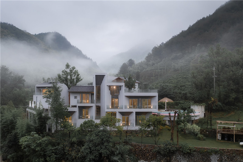 以山水為靈感的山澗房民宿設(shè)計(jì)案例 以山水為靈感的山澗房民宿設(shè)計(jì)案例