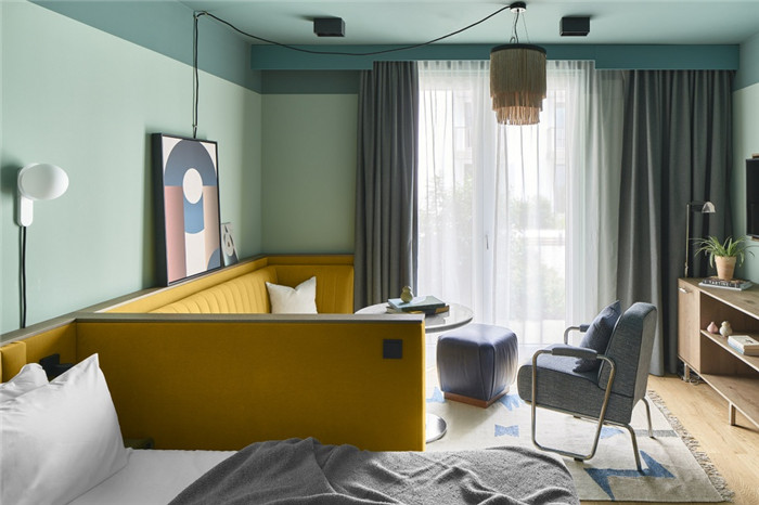 時尚前鋒主題Schwan Locke公寓式酒店設(shè)計 時尚前鋒主題Schwan Locke公寓式酒店設(shè)計