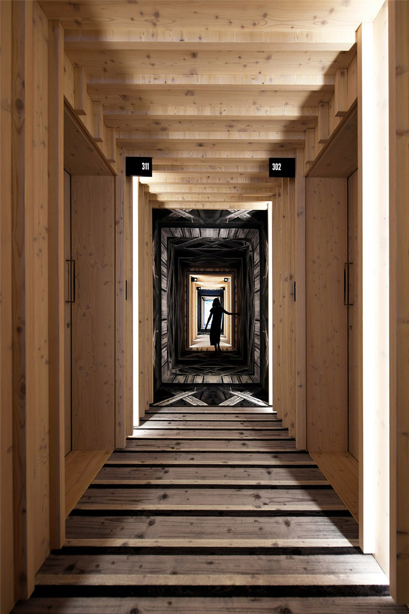 客房走廊設計-連接本土文化與創(chuàng)意的BOHINJ酒店翻新改造設計方案 客房走廊設計-連接本土文化與創(chuàng)意的BOHINJ酒店翻新改造設計方案