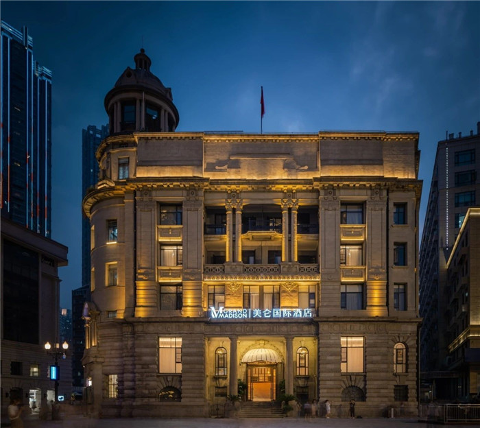 酒店外觀設(shè)計(jì)-復(fù)古傳奇 武漢漢口江灘美侖國(guó)際酒店設(shè)計(jì) 酒店外觀設(shè)計(jì)-復(fù)古傳奇 武漢漢口江灘美侖國(guó)際酒店設(shè)計(jì)