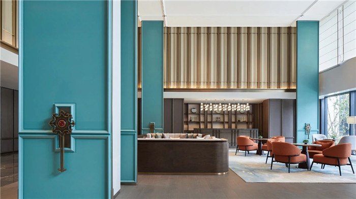 大堂吧設計-中式風華 南湖賓館1號樓翻新改造設計案例 大堂吧設計-中式風華 南湖賓館1號樓翻新改造設計案例