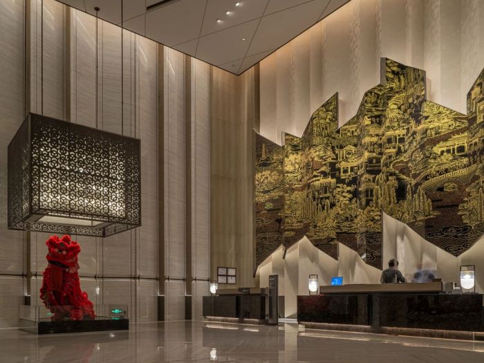 新五星級(jí)酒店設(shè)計(jì) 佛山新城保利洲際酒店大堂設(shè)計(jì)賞析 新五星級(jí)酒店設(shè)計(jì) 佛山新城保利洲際酒店大堂設(shè)計(jì)賞析