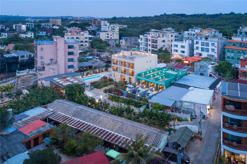 青驪北院海邊民宿酒店設計 大境設計專業(yè)酒店設計公司