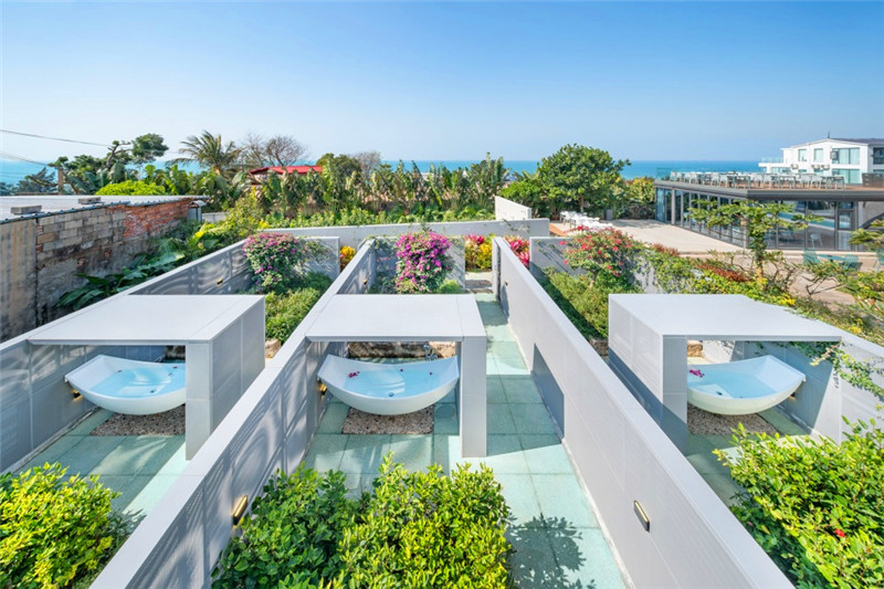 青驪北院海邊民宿酒店設計 大境設計專業(yè)酒店設計公司