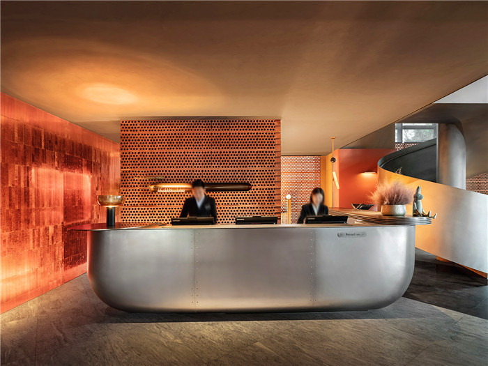 ICON LAB HOTEL  深圳先鋒時(shí)尚精品酒店接待臺(tái)設(shè)計(jì)