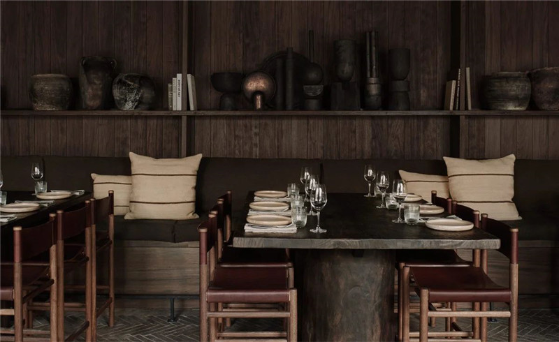 詫寂風Noema Mykonos度假酒店公共區(qū)域設計